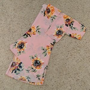 Pink, floral Bianka Kimono top
